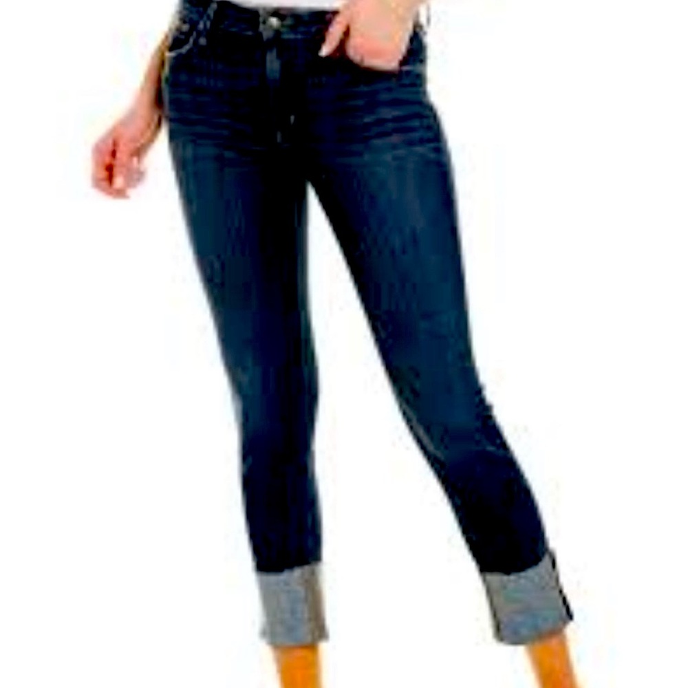 Joe's Jeans Women's Skinny Cropped Cuff Jeans in Brussels Size 29